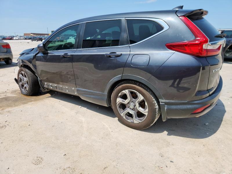 7FARW1H59JE012716 - 2018 HONDA CR-V EX CHARCOAL photo 2