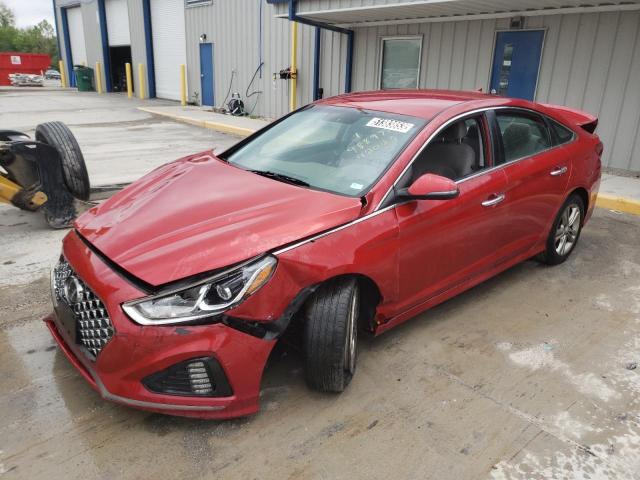 5NPE34AFXKH769179 - 2019 HYUNDAI SONATA LIMITED RED photo 1