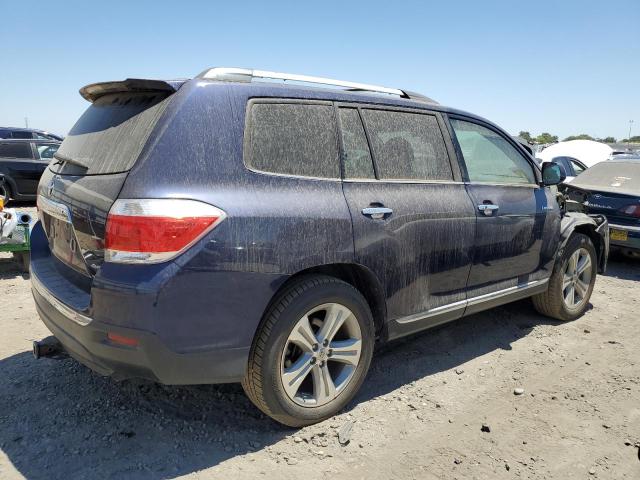 5TDDK3EH5DS252678 - 2013 TOYOTA HIGHLANDER LIMITED BLUE photo 5