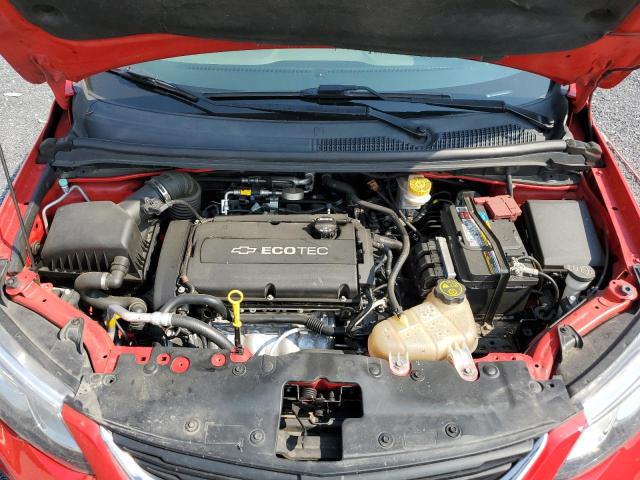 1G1JB5SG4H4134299 - 2017 CHEVROLET SONIC LS RED photo 11