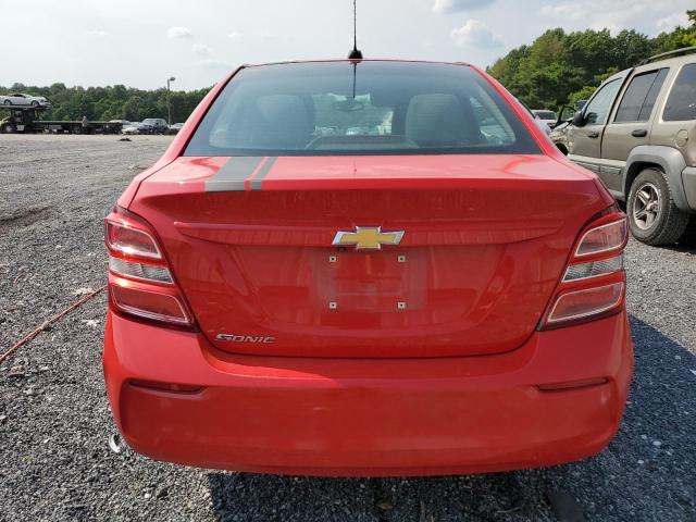 1G1JB5SG4H4134299 - 2017 CHEVROLET SONIC LS RED photo 6