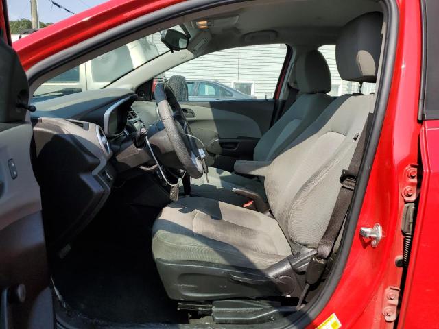 1G1JB5SG4H4134299 - 2017 CHEVROLET SONIC LS RED photo 7