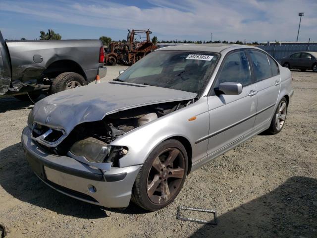 WBAAZ33474KP85313 - 2004 BMW 325 IS SULEV SILVER photo 1