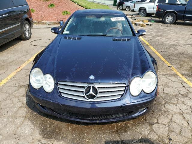 WDBSK75F03F027918 - 2003 MERCEDES-BENZ SL 500R BLUE photo 5