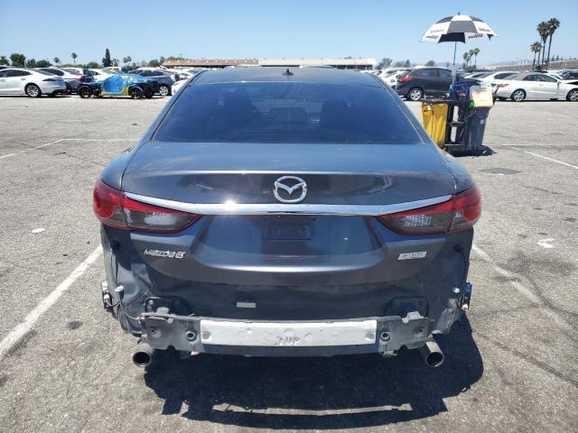 JM1GJ1W55F1179711 - 2015 MAZDA 6 GRAND TOURING GRAY photo 6