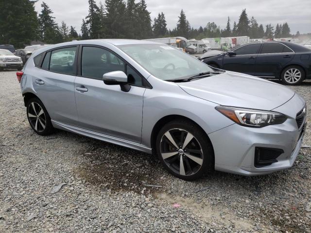 4S3GTAK61H1713721 - 2017 SUBARU IMPREZA SPORT SILVER photo 4