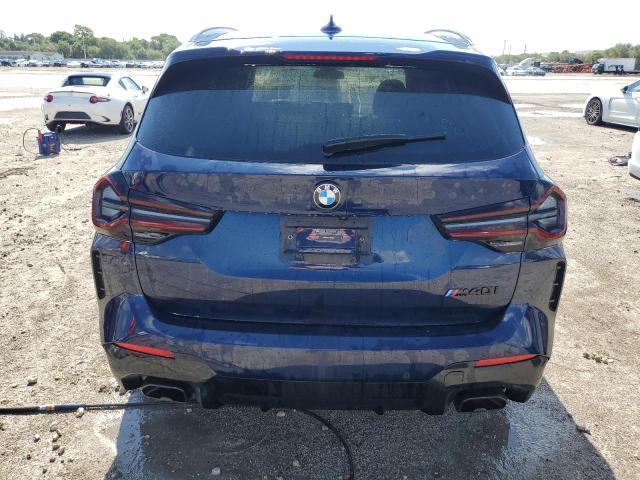 5UX83DP01R9U95517 - 2024 BMW X3 M40I BLUE photo 6