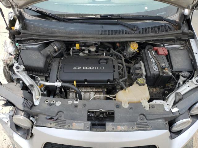 1G1JA5SH0C4219399 - 2012 CHEVROLET SONIC LS SILVER photo 11