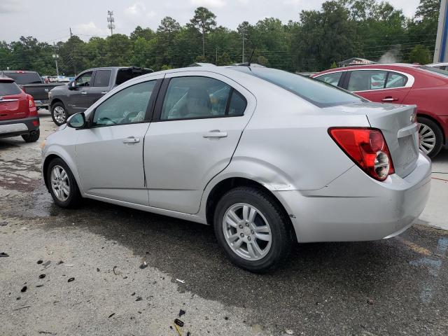 1G1JA5SH0C4219399 - 2012 CHEVROLET SONIC LS SILVER photo 2
