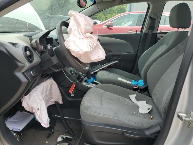 1G1JA5SH0C4219399 - 2012 CHEVROLET SONIC LS SILVER photo 7