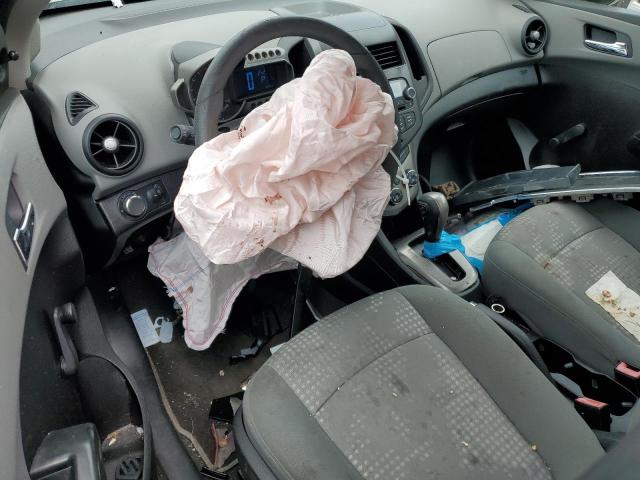 1G1JA5SH0C4219399 - 2012 CHEVROLET SONIC LS SILVER photo 8