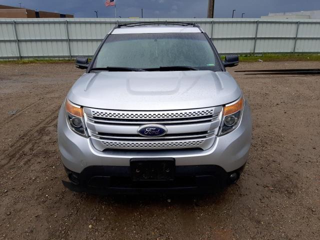1FMHK8D86BGA93771 - 2011 FORD EXPLORER XLT SILVER photo 5