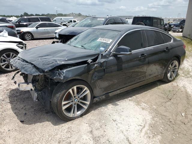 WBA4J1C58JBG78139 - 2018 BMW 430I GRAN COUPE BLACK photo 1