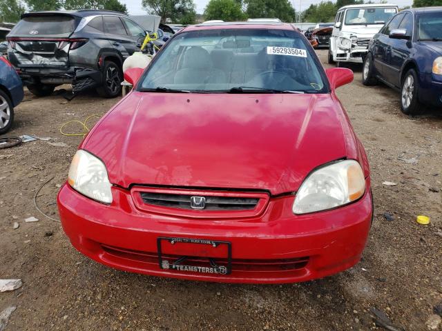 1HGEJ8243WL072191 - 1998 HONDA CIVIC EX RED photo 5