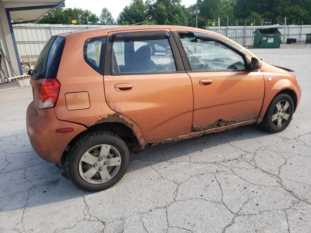 KL1TD66638B088467 - 2008 CHEVROLET AVEO BASE ORANGE photo 3