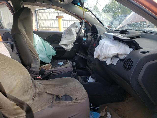 KL1TD66638B088467 - 2008 CHEVROLET AVEO BASE ORANGE photo 7