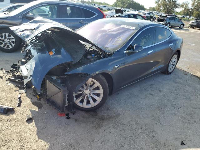 5YJSA1E21HF212120 - 2017 TESLA MODEL S Գրաֆիտ լուսանկար 1