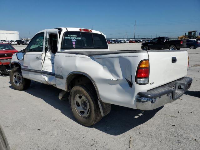 5TBRN34172S319689 - 2002 TOYOTA TUNDRA ACCESS CAB SR5 WHITE photo 2