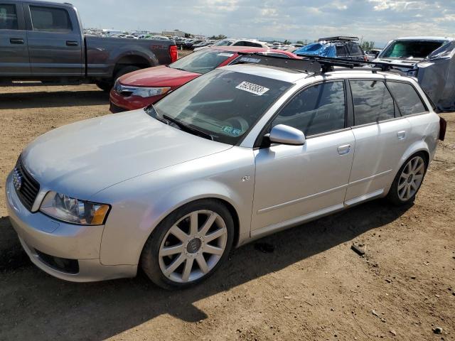 WAUVC68E64A233863 - 2004 AUDI A4 1.8T AVANT QUATTRO SILVER photo 1