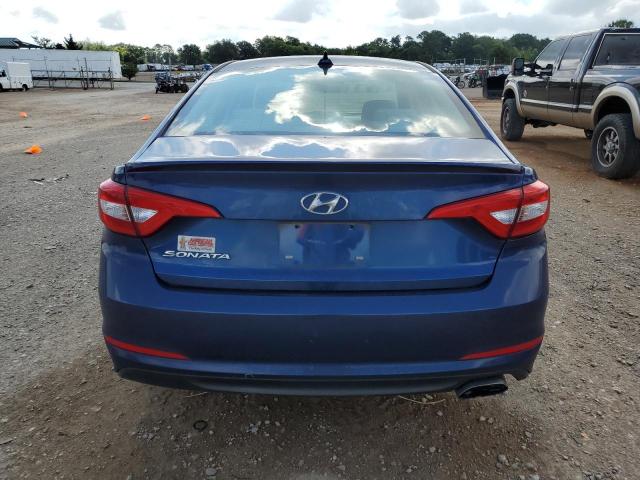 5NPE24AF5HH576322 - 2017 HYUNDAI SONATA SE BLUE photo 6