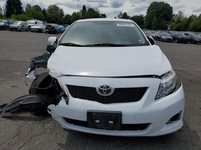 1NXBU4EE4AZ277782 - 2010 TOYOTA COROLLA BASE WHITE photo 5