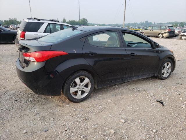 5NPDH4AE7DH264661 - 2013 HYUNDAI ELANTRA GLS BLACK photo 3