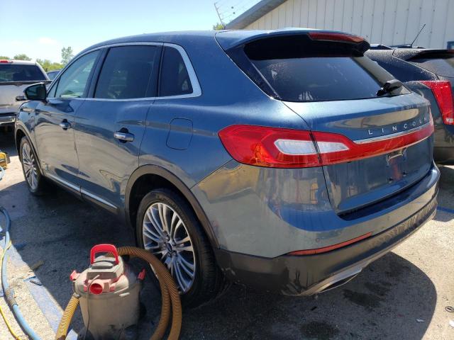 2LMPJ8LR9JBL19580 - 2018 LINCOLN MKX RESERVE Blau Foto 2