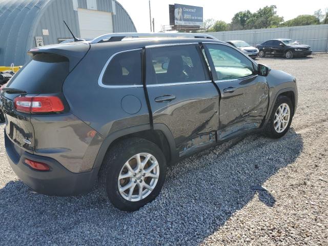 1C4PJLCS0EW319395 - 2014 JEEP CHEROKEE LATITUDE GRAY photo 3