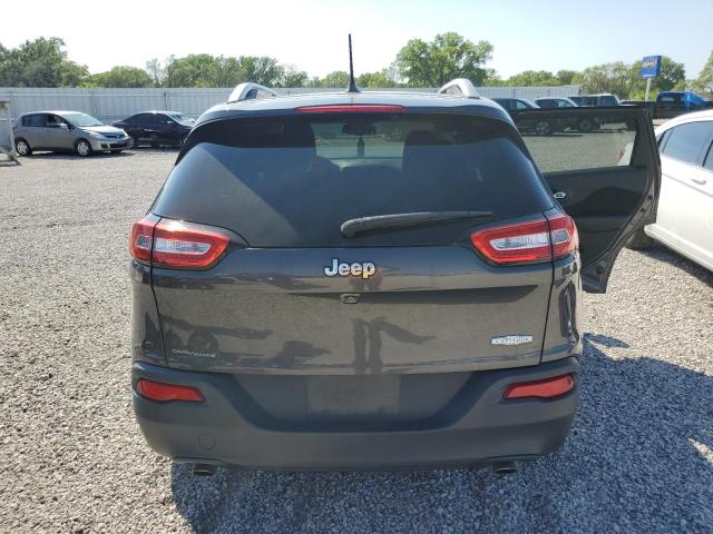 1C4PJLCS0EW319395 - 2014 JEEP CHEROKEE LATITUDE GRAY photo 6