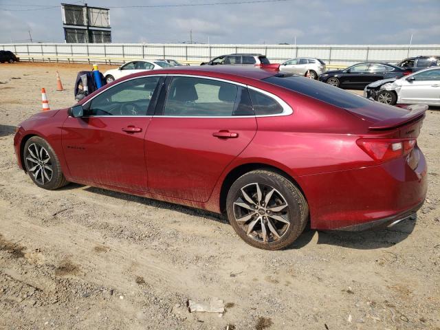 1G1ZG5ST4LF025419 - 2020 CHEVROLET MALIBU RS RED photo 2