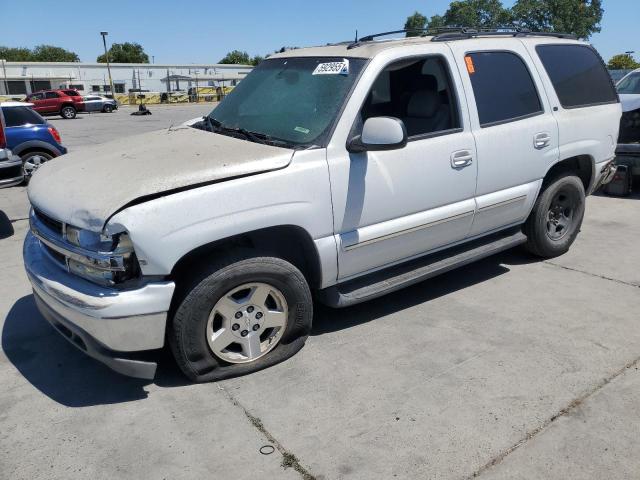 1GNEK13T64J178871 - 2004 CHEVROLET TAHOE K1500 WHITE photo 1