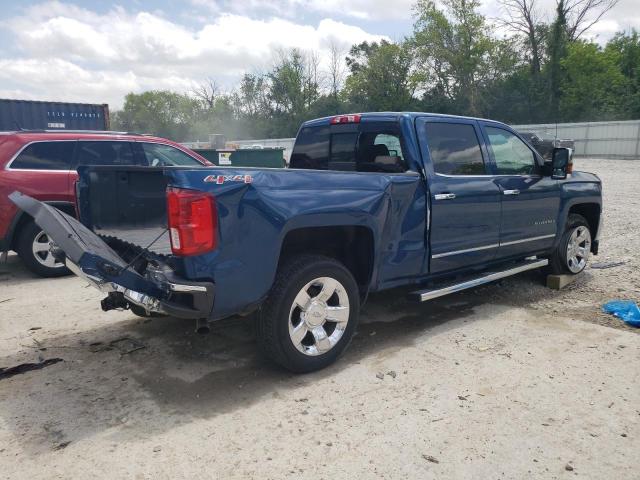 3GCUKSEJ7HG489948 - 2017 CHEVROLET SILVERADO K1500 LTZ BLUE photo 3