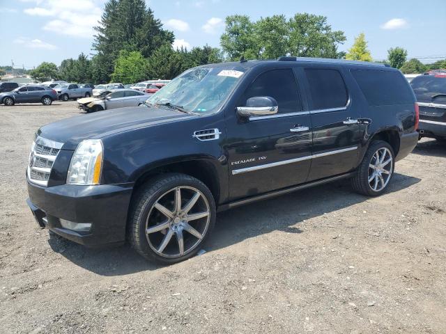 1GYS4KEF3DR216653 - 2013 CADILLAC ESCALADE ESV PLATINUM შავი ფოტო 1
