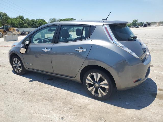 1N4AZ0CP4FC324732 - 2015 NISSAN LEAF S GRAY photo 2