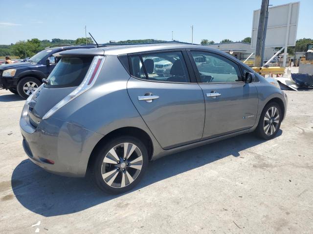 1N4AZ0CP4FC324732 - 2015 NISSAN LEAF S GRAY photo 3