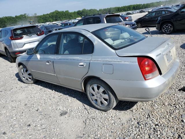 KMHDN45D43U635009 - 2003 HYUNDAI ELANTRA GLS SILVER photo 2