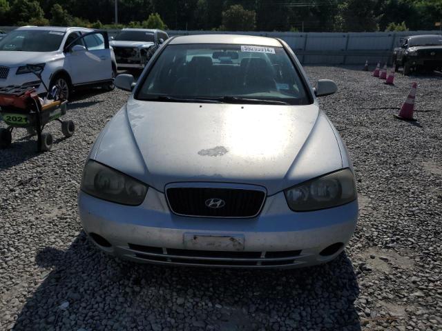 KMHDN45D43U635009 - 2003 HYUNDAI ELANTRA GLS SILVER photo 5