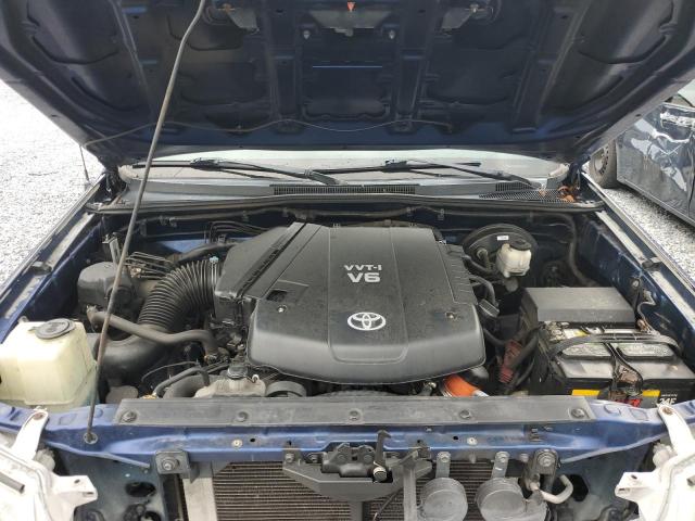 5TFJU4GN7EX052774 - 2014 TOYOTA TACOMA DOUBLE CAB PRERUNNER BLUE photo 11