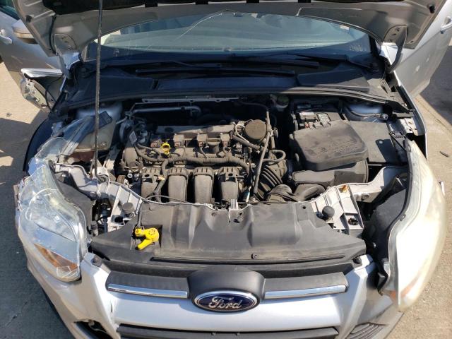 1FADP3F20DL283176 - 2013 FORD FOCUS SE SILVER photo 11