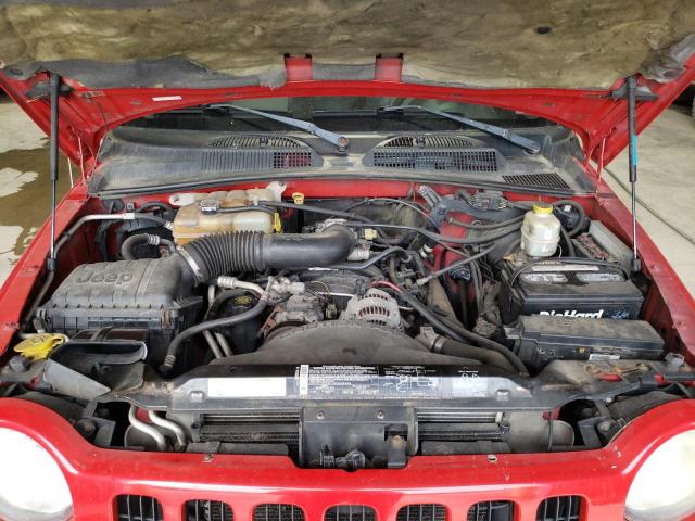 1J4GL48K84W176777 - 2004 JEEP LIBERTY SPORT 红色 照片 12