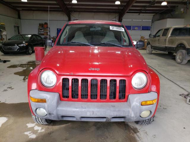 1J4GL48K84W176777 - 2004 JEEP LIBERTY SPORT 红色 照片 5