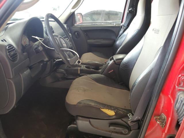 1J4GL48K84W176777 - 2004 JEEP LIBERTY SPORT 红色 照片 7