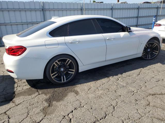 WBA4J1C59JBM11945 - 2018 BMW 430I GRAN COUPE WHITE photo 3