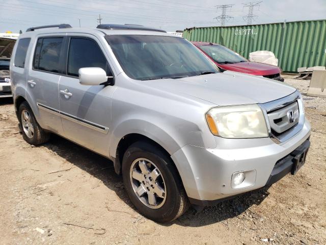 5FNYF48949B054069 - 2009 HONDA PILOT TOURING SILVER photo 4