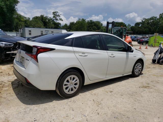 JTDKARFU0L3103684 - 2020 TOYOTA PRIUS L WHITE photo 3