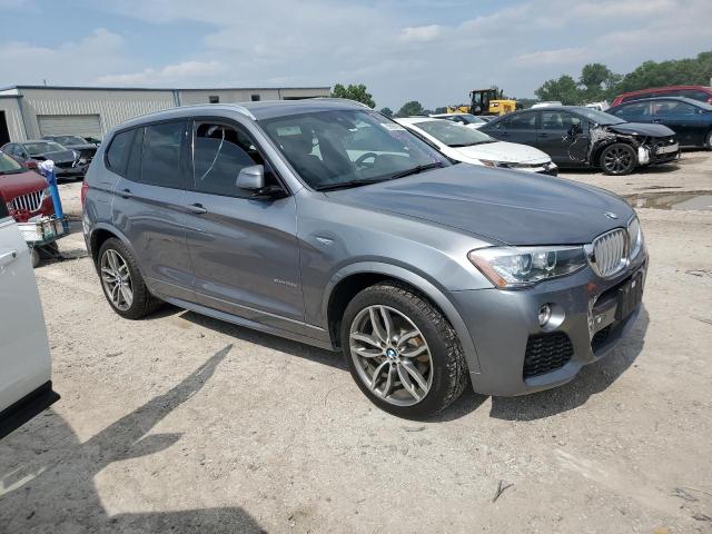 5UXWY3C53G0F84353 - 2016 BMW X3 XDRIVE28D SILVER photo 4