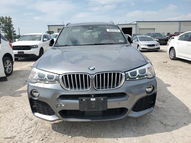 5UXWY3C53G0F84353 - 2016 BMW X3 XDRIVE28D SILVER photo 5