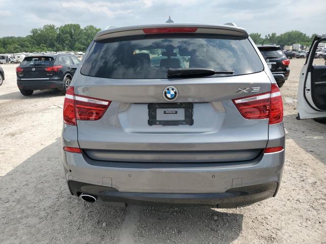 5UXWY3C53G0F84353 - 2016 BMW X3 XDRIVE28D SILVER photo 6
