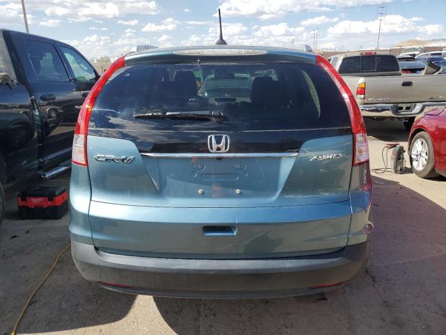 5J6RM4H73DL049003 - 2013 HONDA CR-V EXL TEAL photo 6