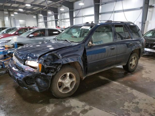 1GNDT13S672247556 - 2007 CHEVROLET TRAILBLAZE LS BLUE photo 1